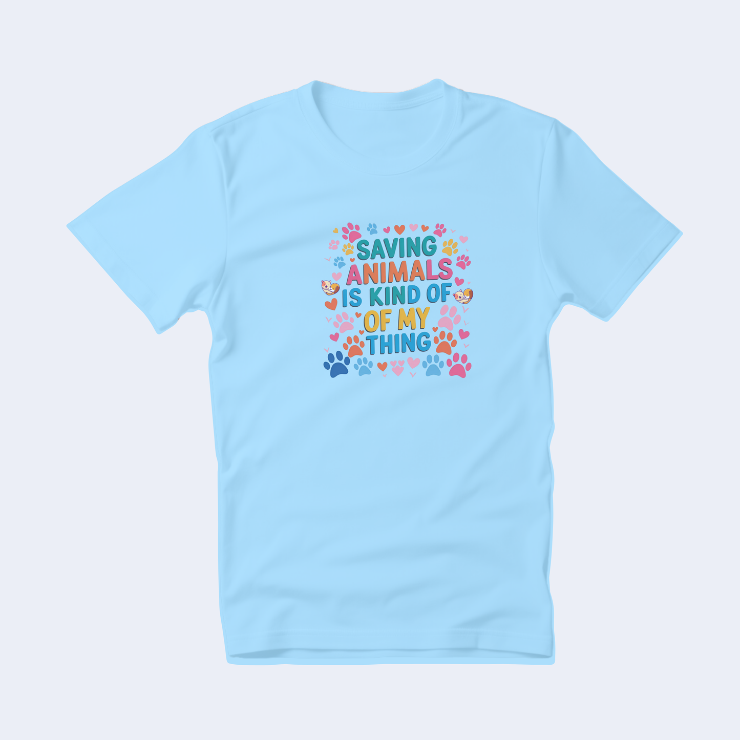 Saving Animals Short Sleeve T