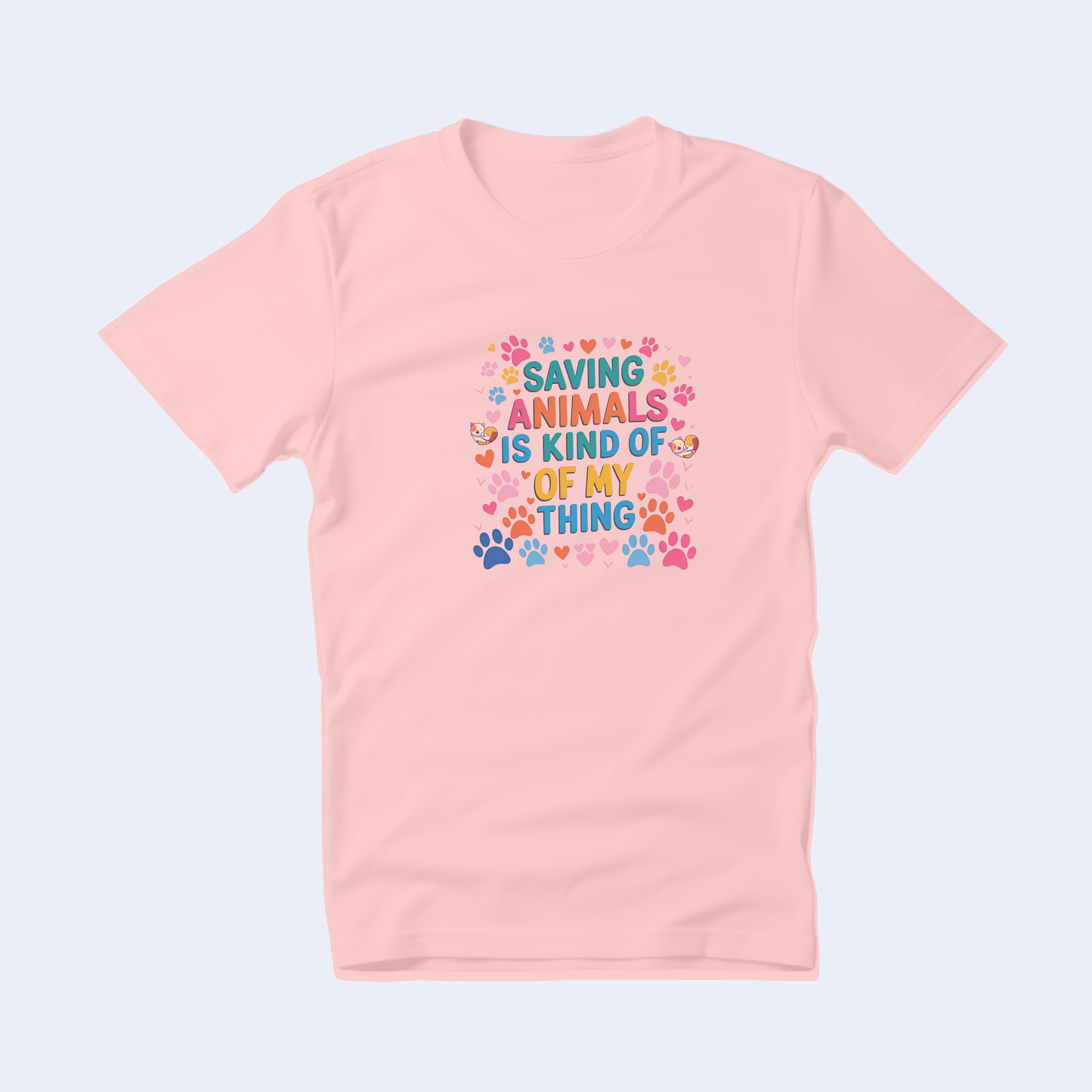 Saving Animals Short Sleeve T