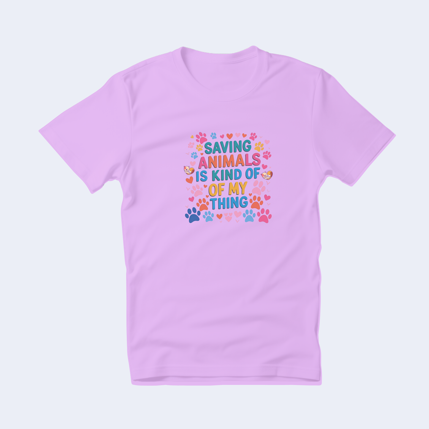 Saving Animals Short Sleeve T