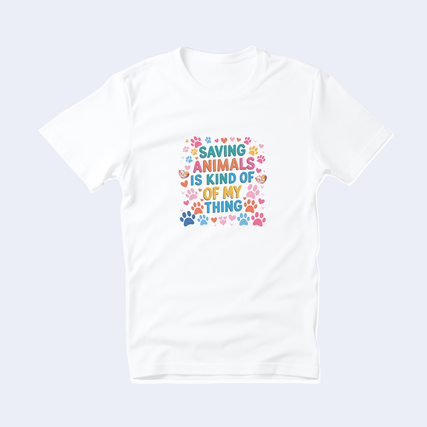 Saving Animals Short Sleeve T