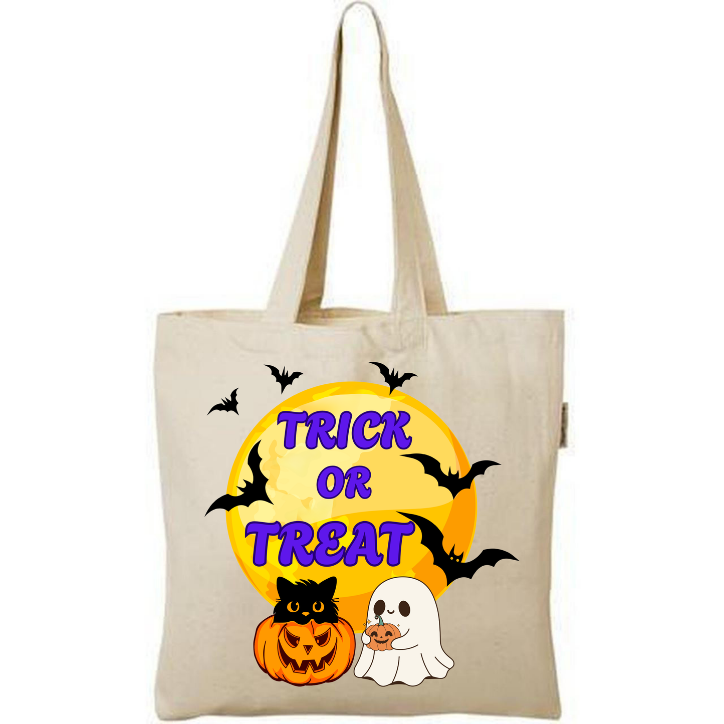 Custom Trick or Treat Tote Bags