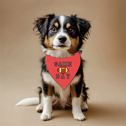Custom Game Day Pet Bandana New