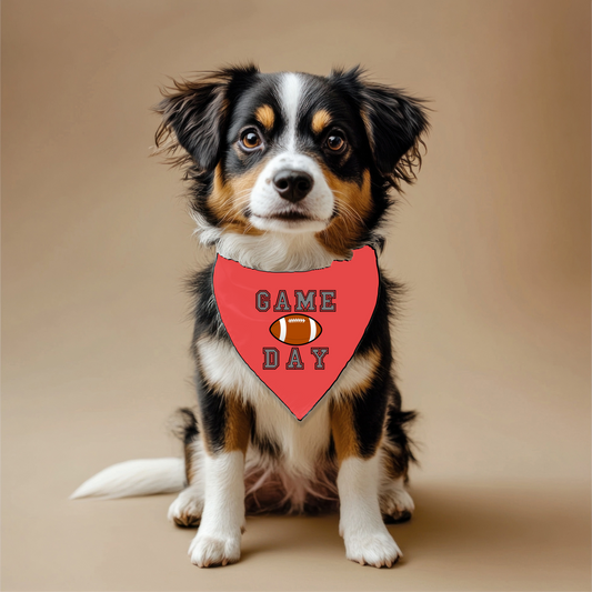 Custom Game Day Pet Bandana