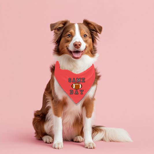 Custom Game Day Pet Bandana