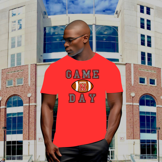 Husker's Football Game Day T Shirt PREORDER