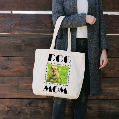Custom Dog Mom Tote Bag
