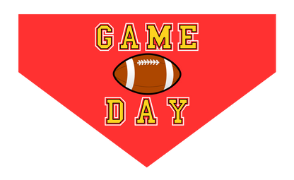 Custom Game Day Pet Bandana New
