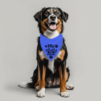 Pawsitively Adorable Dog Bandana