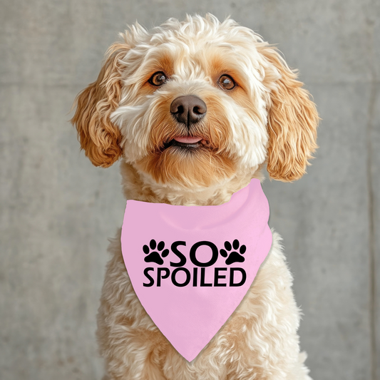 So Spoiled Pet Bandana