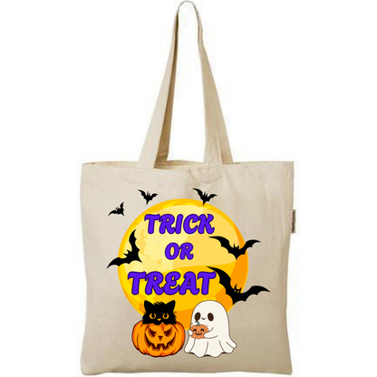 Custom Trick or Treat Tote Bags